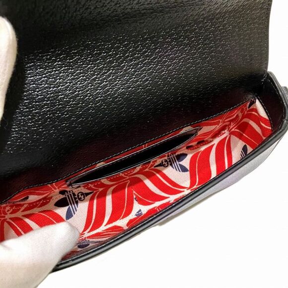 Gucci adidas Collaboration Leather Shoulder Bag - Picture 6 of 9